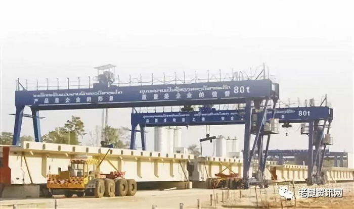 中老鐵路萬象制梁場遠景。本報記者 孫廣勇攝